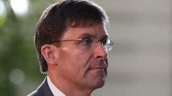 Us Defense Secretary Mark Esper Appears To Confirm Death Of Bin