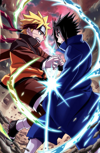 Naruto Vs Sasuke HD Wallpaper
