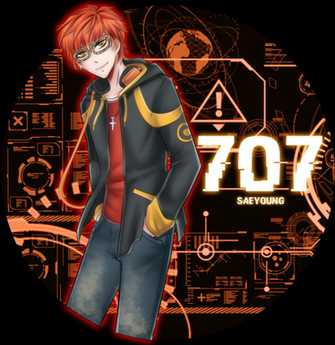 Mystic Messenger Saeyoung Luciel By Princephantom On