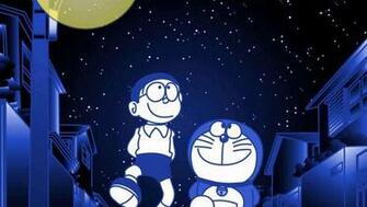 Wallpaper Doraemon Dan Nobita Jalan