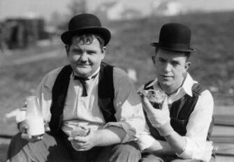 Legendary Comedy Duo Laurel And Hardy Seattlepi