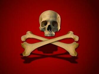 Lea Michele Skull Crossbones Wallpaper