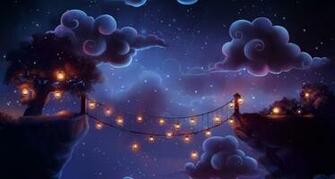 Night Time Bridge Lanterns