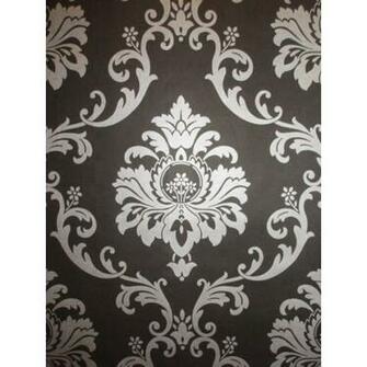 Silver Damask Wallpaper Brokers Melbourne Australia