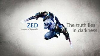 Wallpaper For League Of Legends Zed