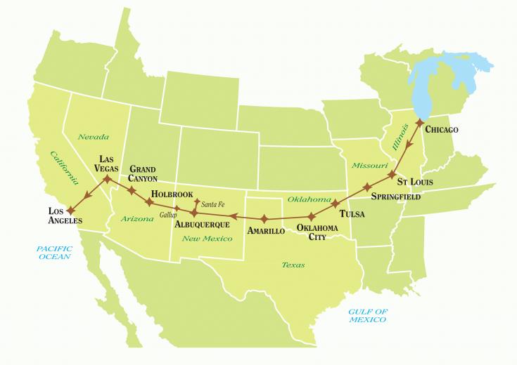 Route Maps Wallpaper