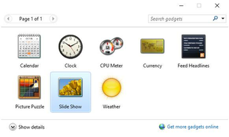 Desktop Gadgets For Windows