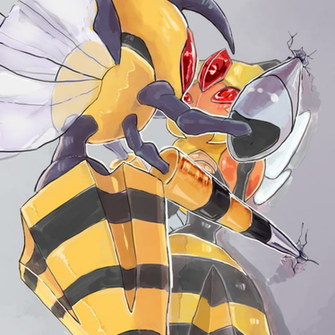 Mega Beedrill And Vespiquen Pok M Mon