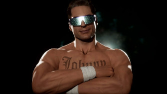Caption Johnny Cage In Action On A HD