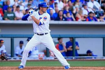 Mar Mesa Az Usa Chicago Cubs Outfielder Kris Bryant