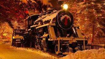 Christmas Train Wallpaper Hq Desktop