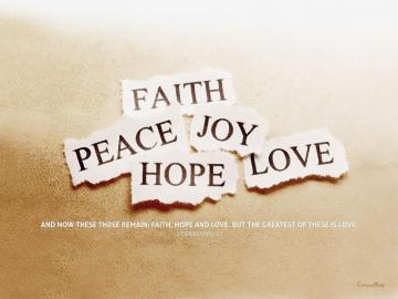 Faith Hope Love Wallpaper Text Font Logo Brand Graphics