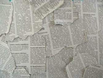 Texture Sbiadite Di Giornale
