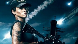 Battleship Rihanna New Movies Wallpaper