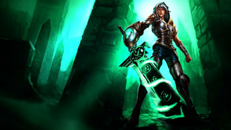 Riven Wallpaper League Of Legends By