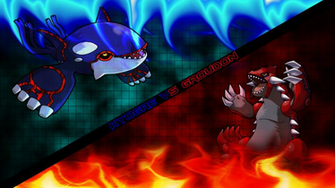 Showing Gallery For Kyogre Vs Groudon Wallpaper
