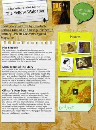 The Yellow Wallpaper By Jprotger Publish With Glogster