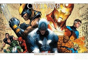 HD Wallpaper Civil War Marvel Comic Book X Kb Jpeg