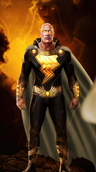 Black Adam Dwayne Johnson Movie Wallpaper 4k Pc Desktop 3581c