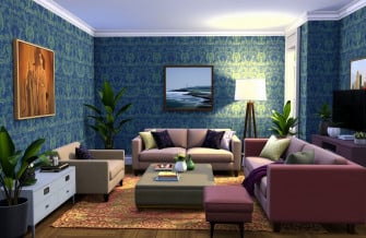 Sims Behr Wallpaper