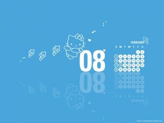 Hello Kitty Wallpaper Blue