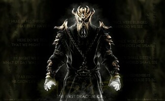 Miraak The First Dragonborn Wallpaper By Tossu Sama