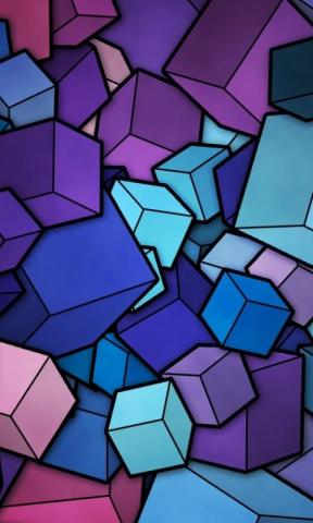 Fortnite S Mysterious Purple Cube HD Wallpaper