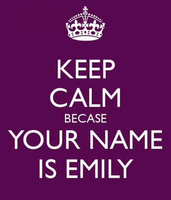 Go Back Gallery For Emily Name Wallpaper