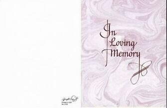HD In Loving Memory Background Picture