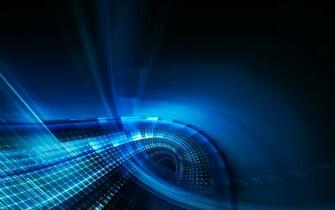 Blue Computer Wallpaper Desktop Background Id