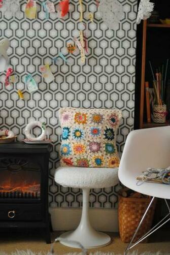 Cole Son Hicks Hexagon Sage And Grey Wallpaper