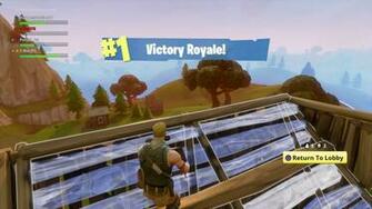 Winning Fortnite Battle Royale Wallpaper Top
