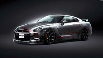 Nissan Gtr Black Edition Wallpaper
