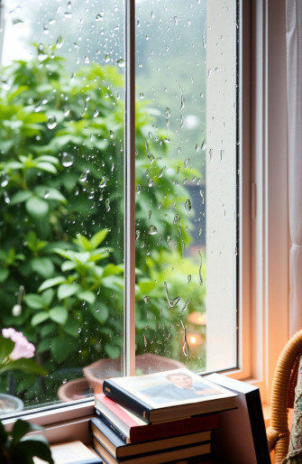 Raining Aesthetic Wallpaper