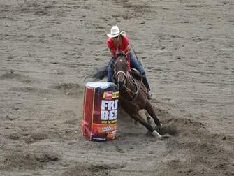 Barrel Racing Wallpaper