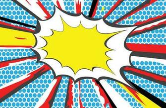 Bang Pop Art Wallpaper Retro Design Muralswallpaper