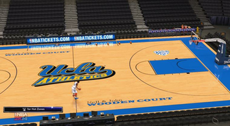 Ucla Bruins Basketball Court Pre