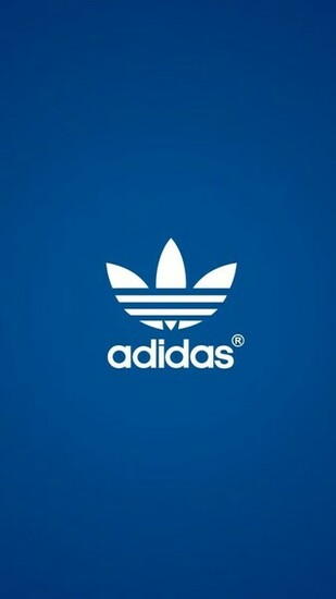 Resolution Wallpaper Blue Adidas Android