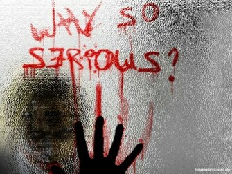 Logo Wallpaper Collection Why So Serious Poster
