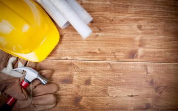 Construction Tools Wallpaper Top