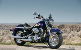 Wallpaper Harley Davidson Softail Flsti Heritage