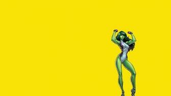 She Hulk Computer Wallpaper Desktop Background