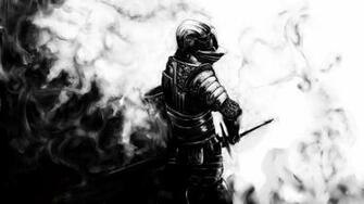 Wallpaper Dark Souls Knight Sword Armor Helmet