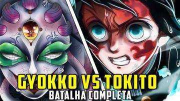 Tokito Vs Gyokko Batalha Completa Veja Como Foi Demon Slayer