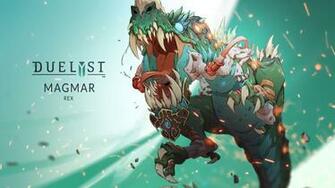 Duelyst Magmar Rex Digital Art Artwork Video Games HD