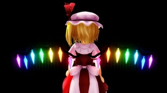 Bad Apple Flandre Scarlet Wallpaper By Lilyflufflovenaga On