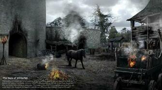 Game Of Thrones Image The Sack Winterfell Concept Art HD Fond