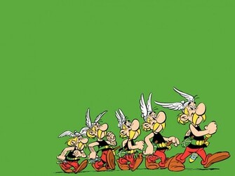 Cartoons Wallpaper Asterix Marches