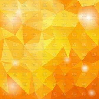 Orange Polygonal Kaleidoscopic Background Vector Stock Image Of
