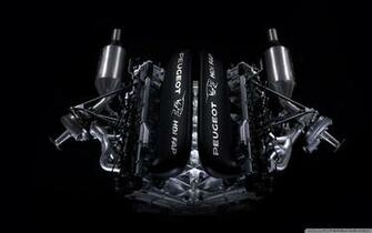 Peugeot V12 HDi Fap Engine Ultra HD Desktop Background Wallpaper